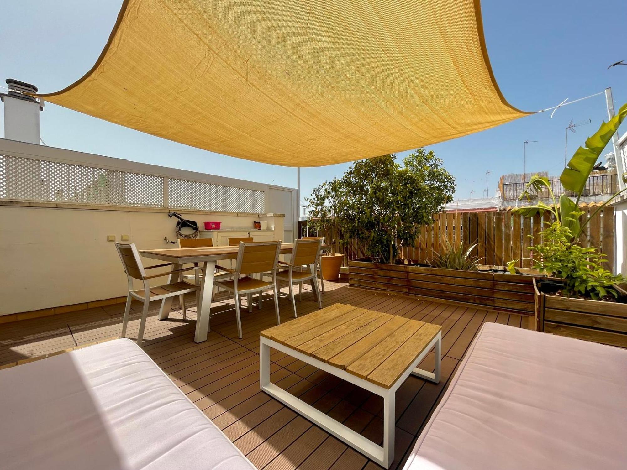 Luxury Duplex 200 M2 Terrace Parking StayinСевилья Экстерьер фото
