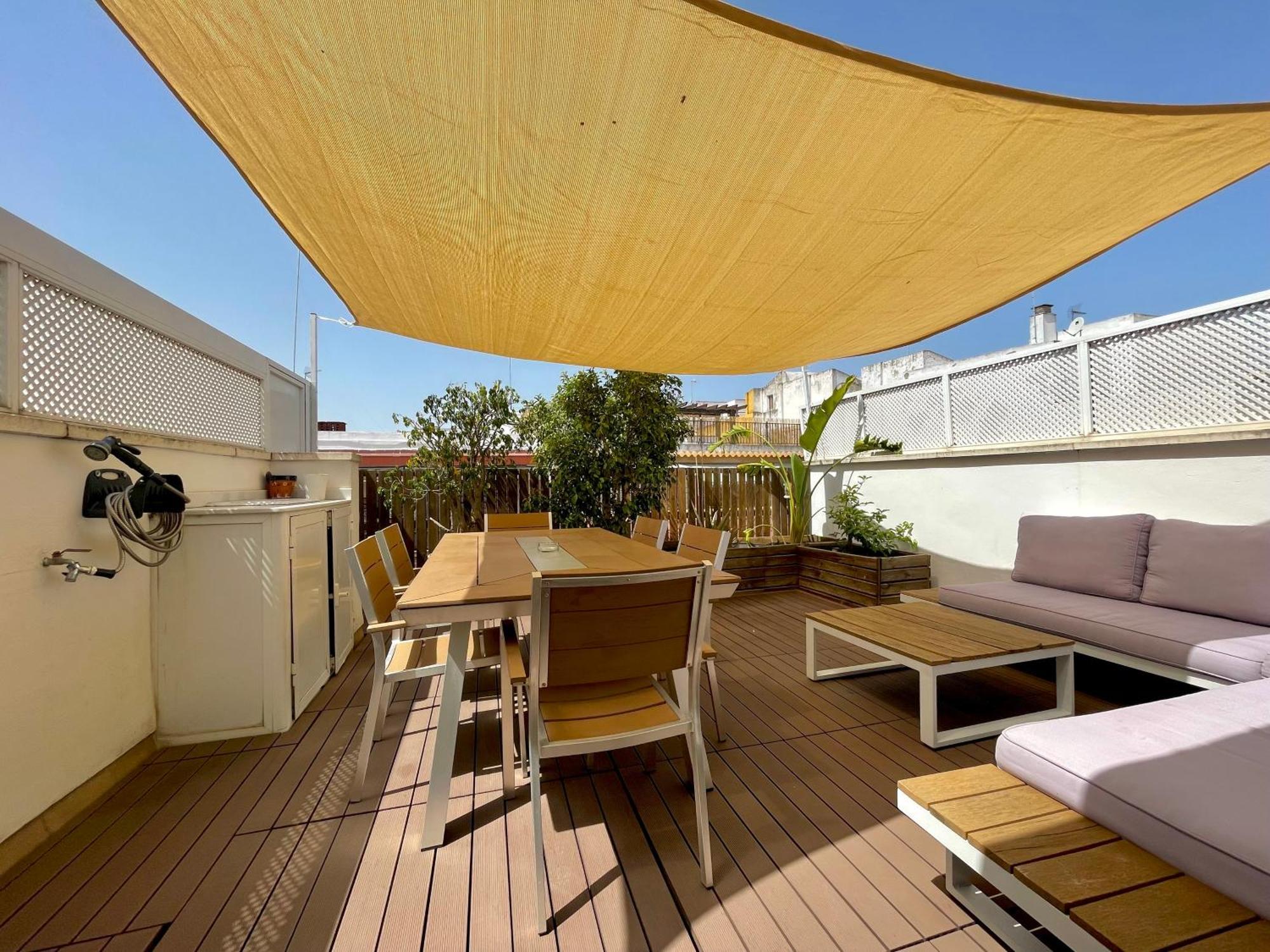 Luxury Duplex 200 M2 Terrace Parking StayinСевилья Экстерьер фото